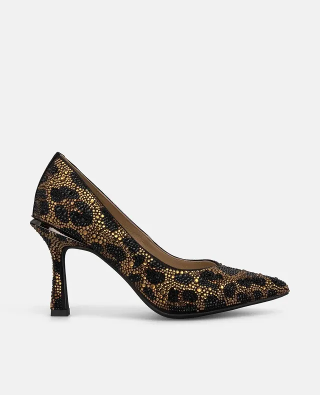 Alma en Pena I250403 escarpin noir strass 9 cm