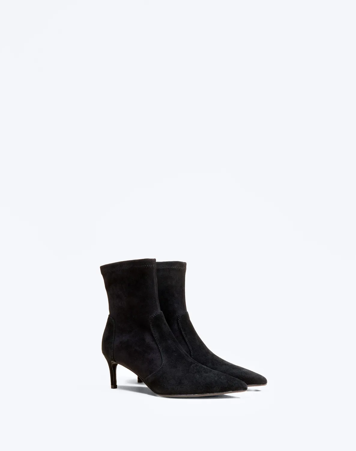 Mi/Mai Ophelia Low Black bottines cuir noir talon 5 cm