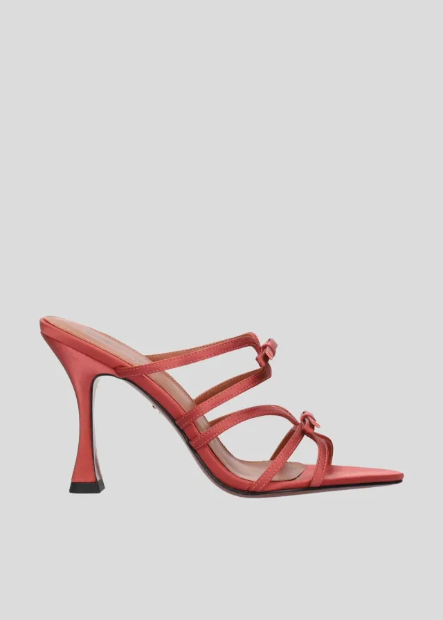 Lola Cruz Sabrina 95 sandales talon terracotta