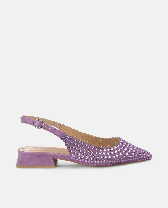 Alma en Pena V250488 ballerines plates cuir violet