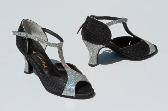 Magic Feet Justine escarpins danse latine cuir