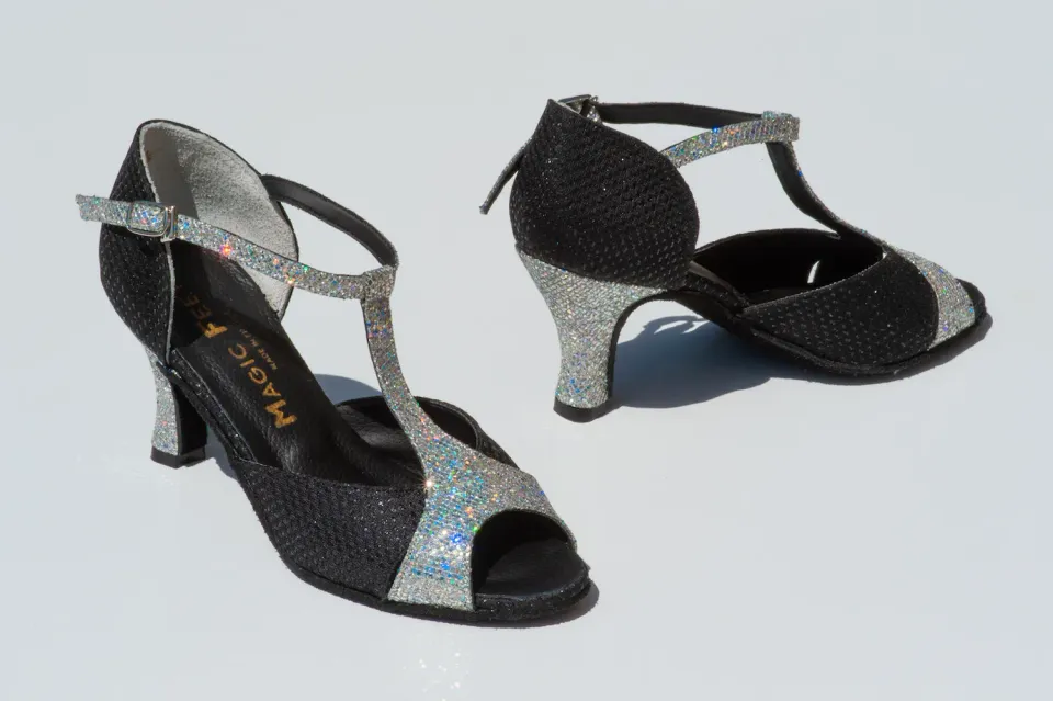 Magic Feet Justine escarpins danse latine cuir