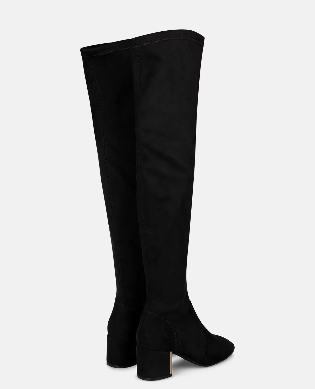 Alma en Pena I260494 botte haute noire talon 5,5 cm
