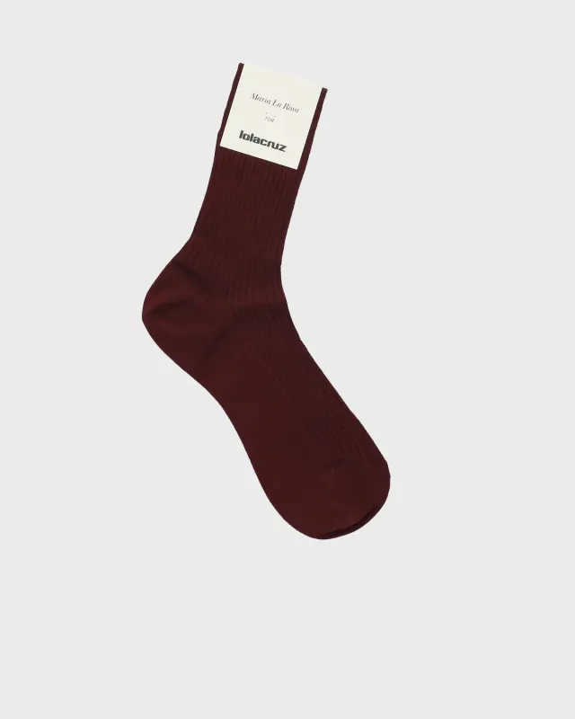Lola Cruz chaussettes coton bio