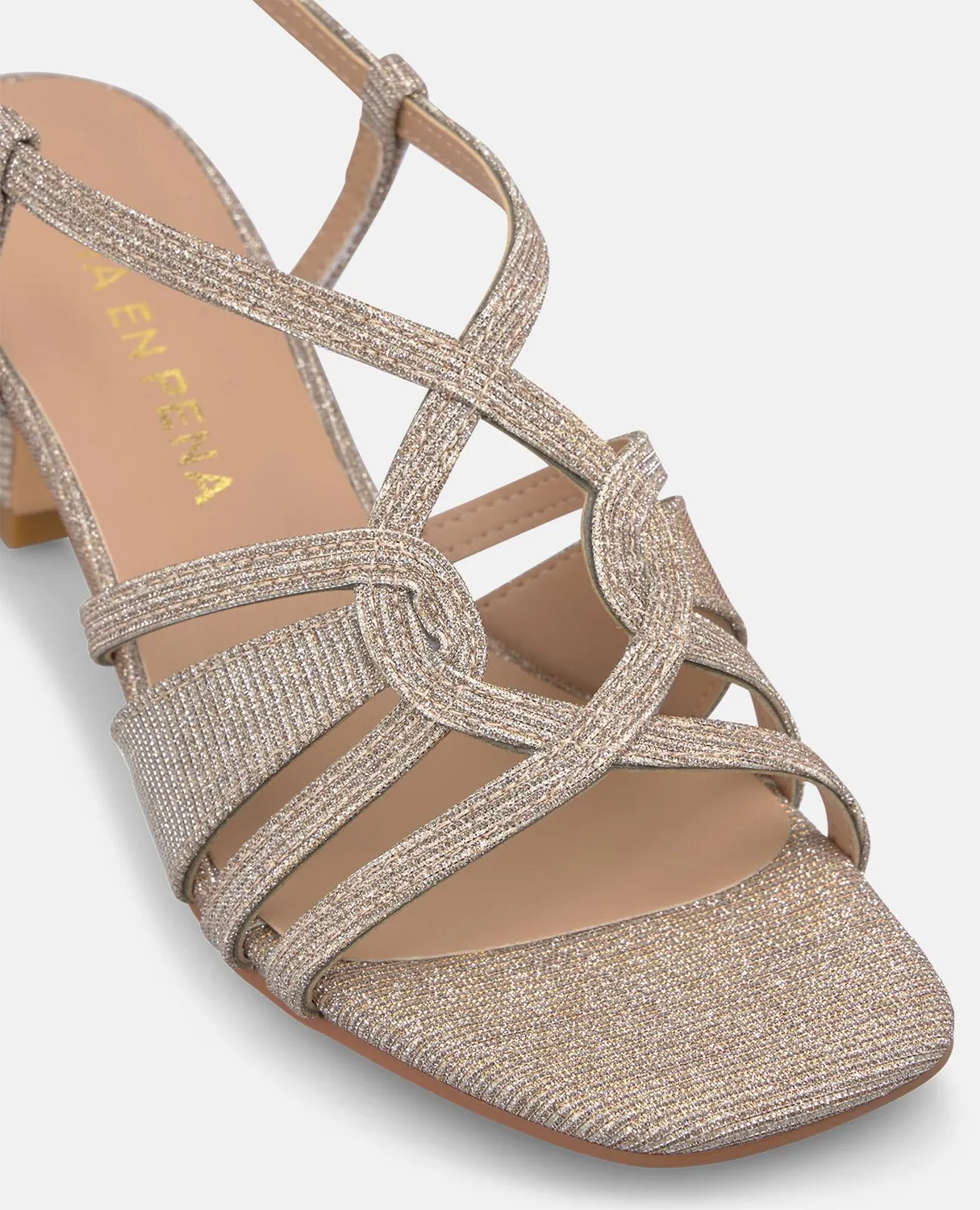 Alma en Pena V2650105 sandales bronze talon 5,5 cm