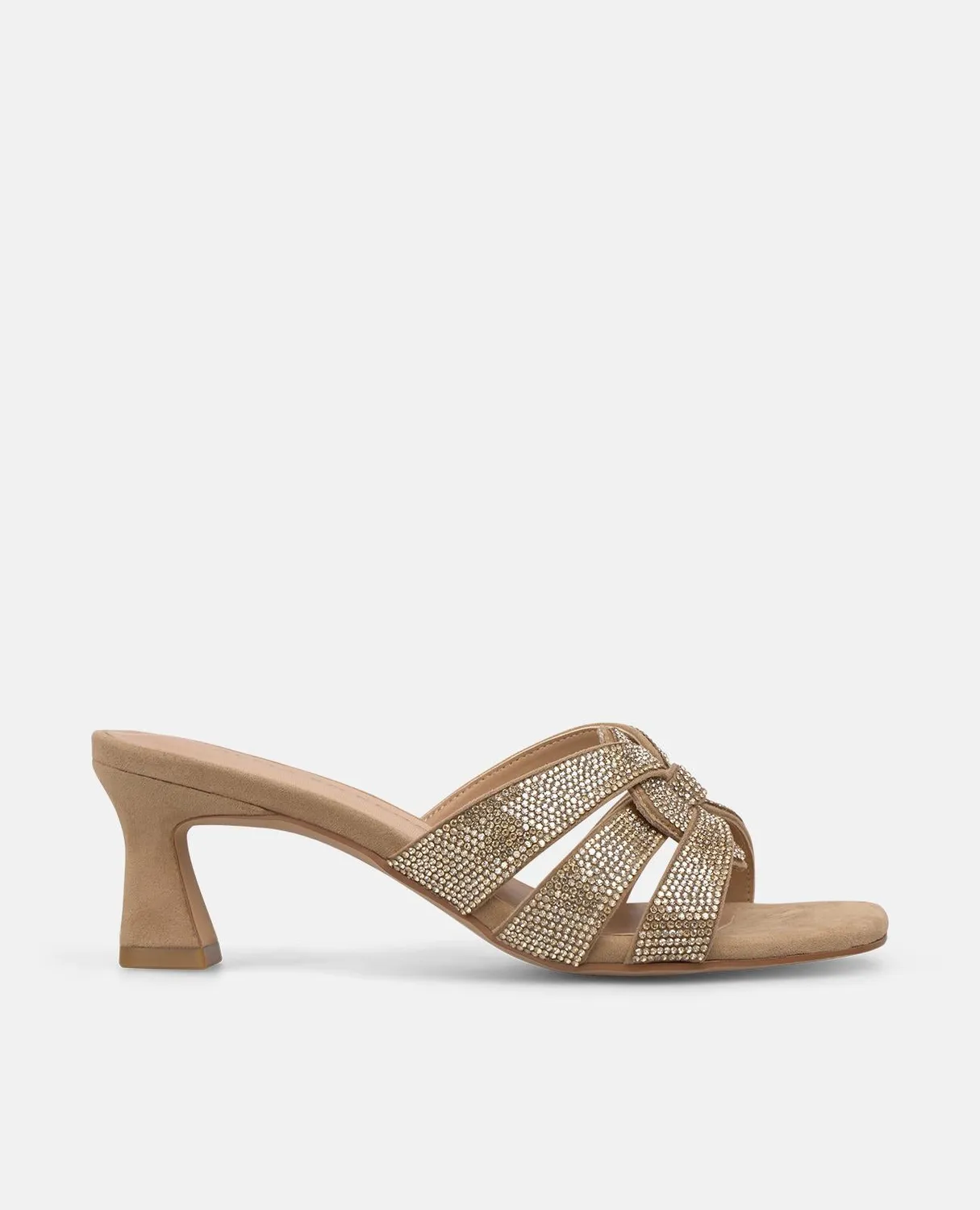 Alma en Pena V2650101 sandales talon sable 5,5 cm textile
