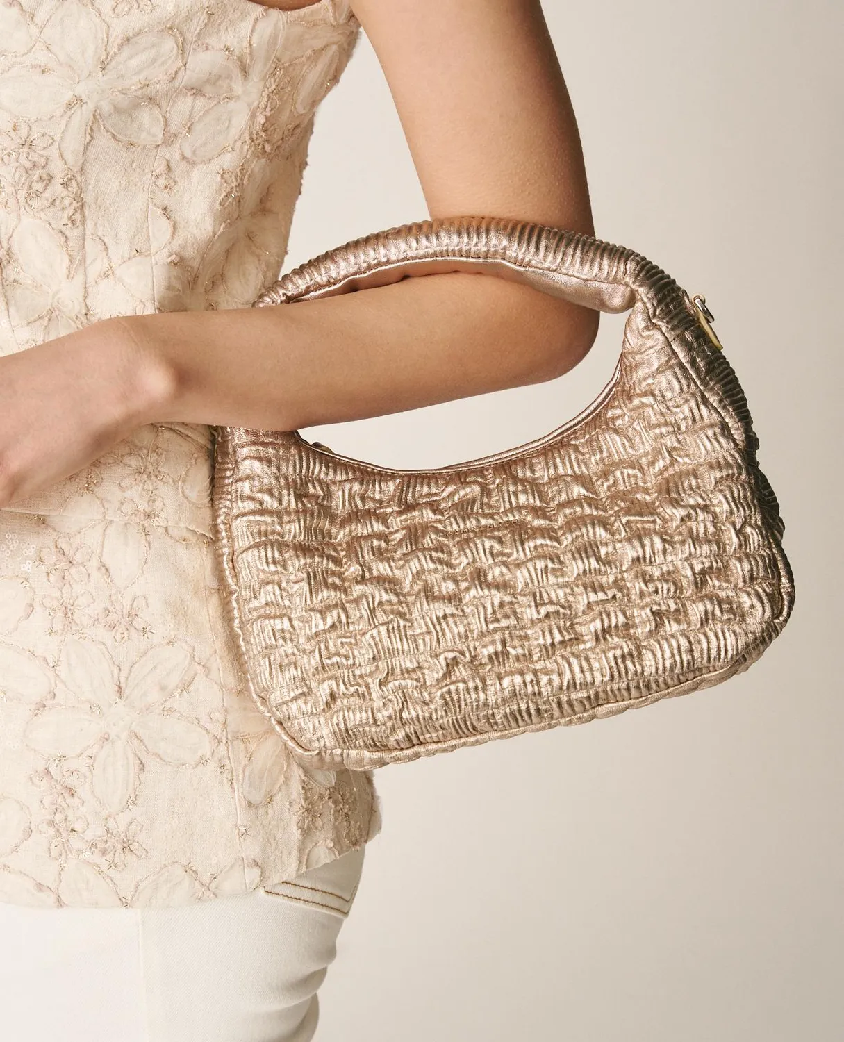 Alma en Pena V26BG024 sac bandoulière bronze cuir