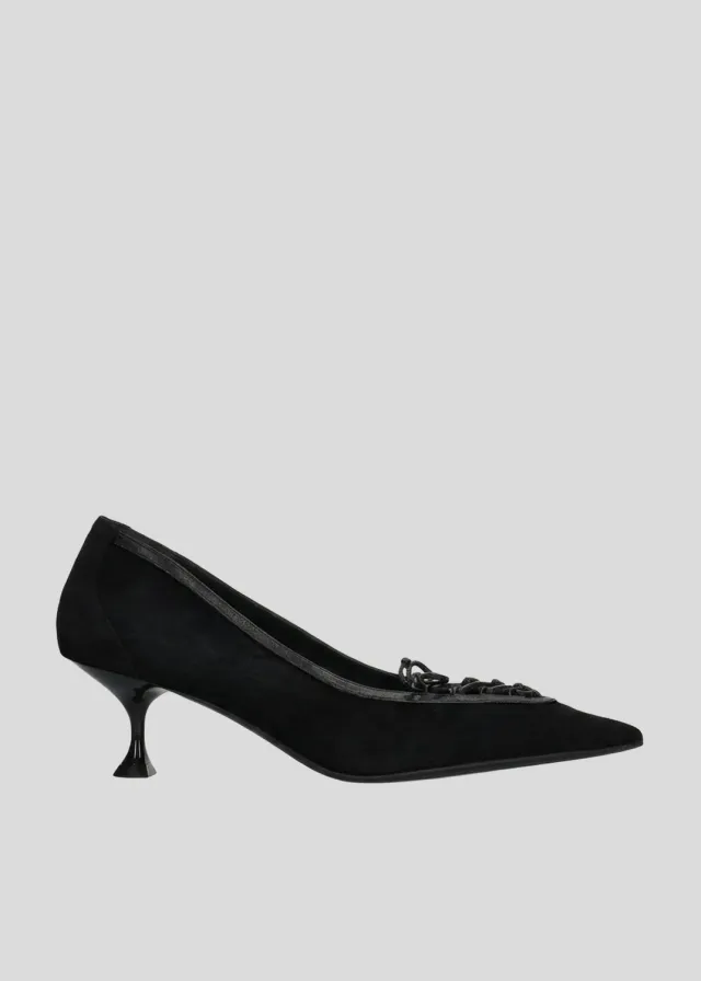 Lola Cruz Daniela Pumps 55 escarpins noirs talon 5,5 cm
