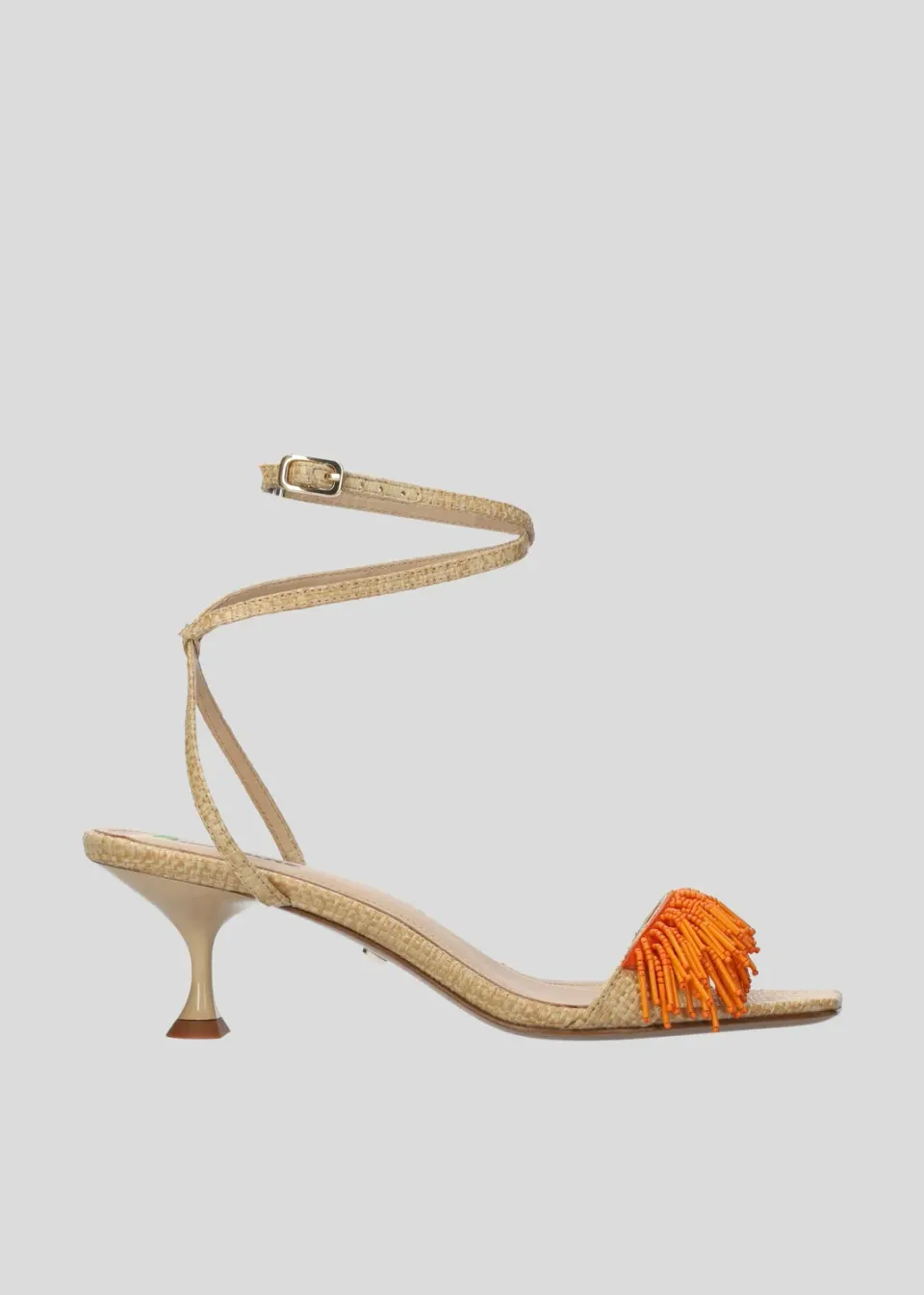 Lola Cruz Valentina 55 sandales talons naturel