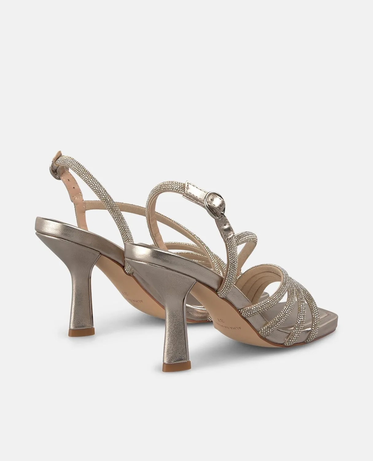 Alma en Pena V264000 sandales bronze talon fin 9 cm