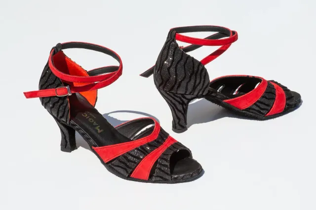 Magic Feet Liha escarpins de danse latine cuir