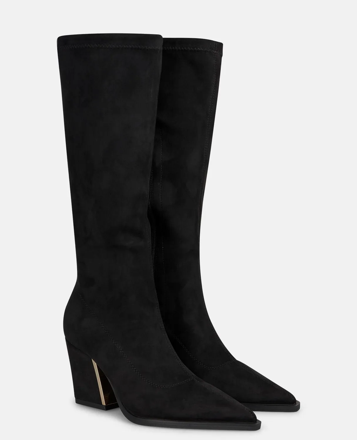 Alma en Pena I260759 botte haute noire 8 cm