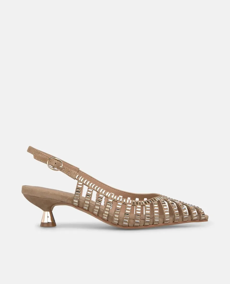 Alma en Pena V265200 escarpin sable ouvert talon 4,5 cm