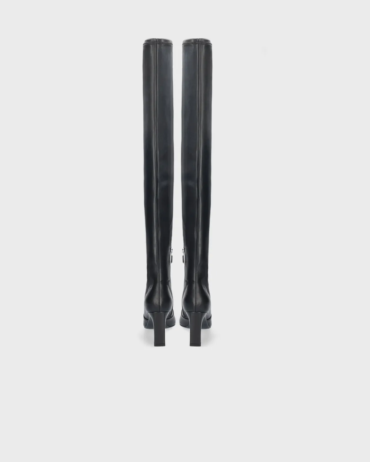 Lola Cruz Hanna 80 bottines noires cuir talon 8 cm