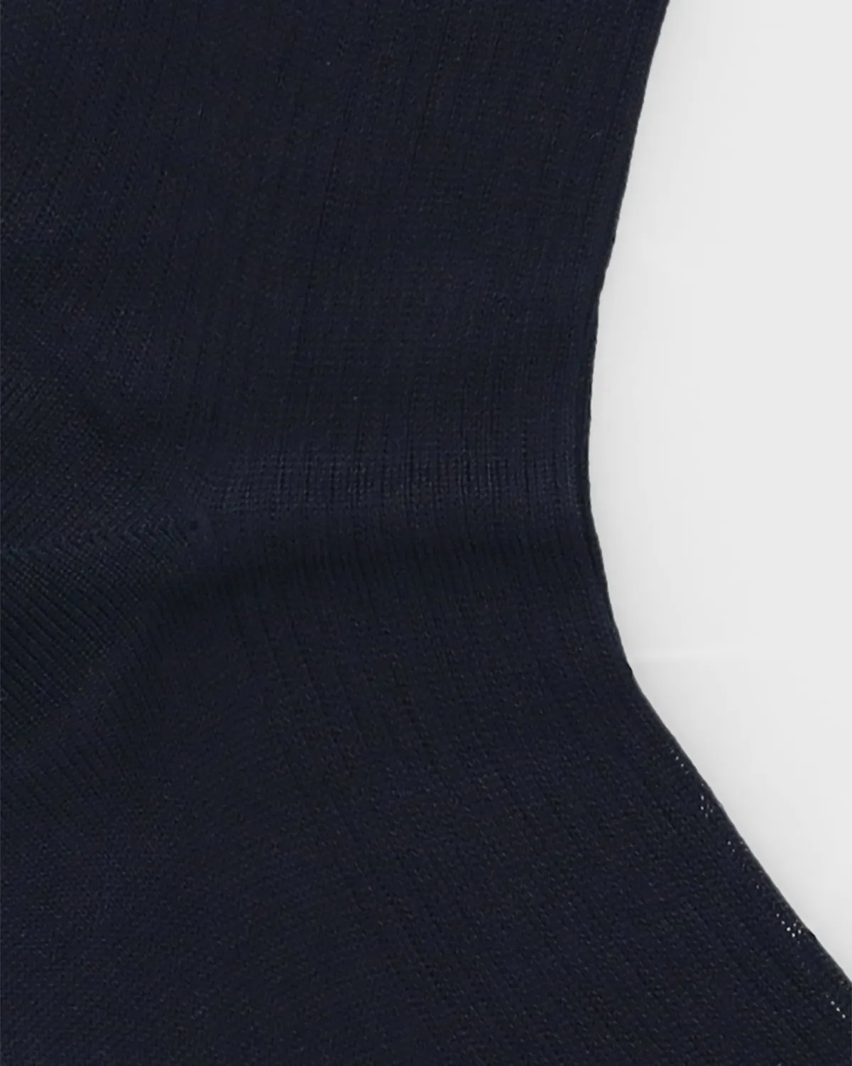 Lola Cruz Silk Ribbed Socks chaussettes soie côtelées