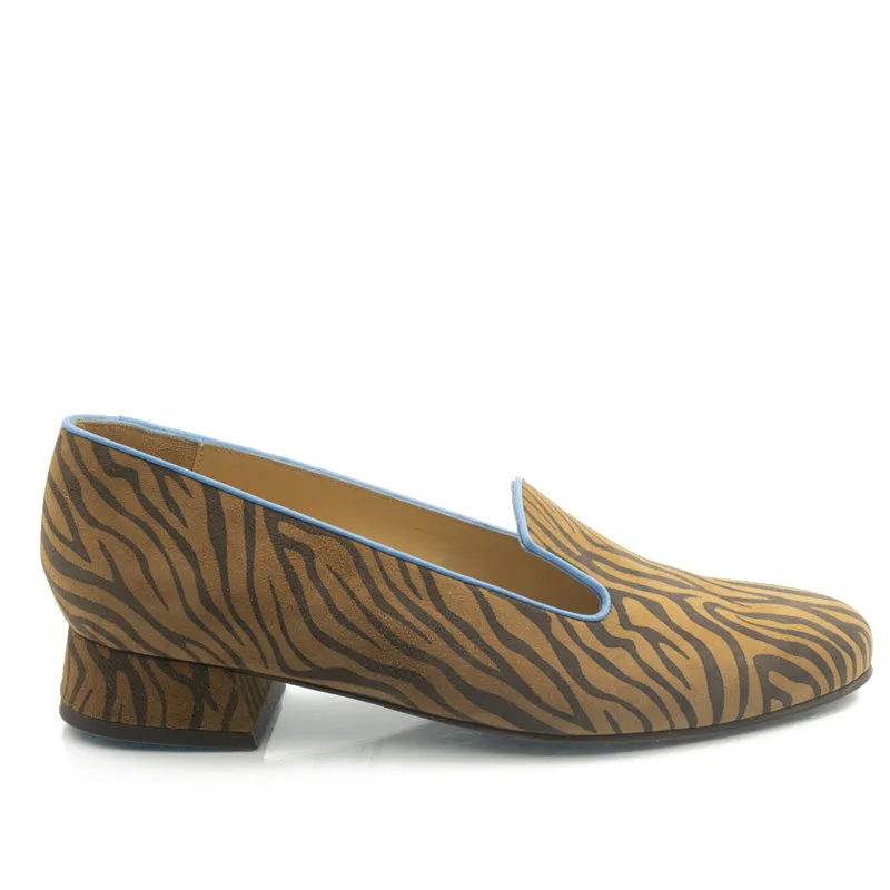 Bégum Paris Montevideo ballerine léopard talon 2 cm