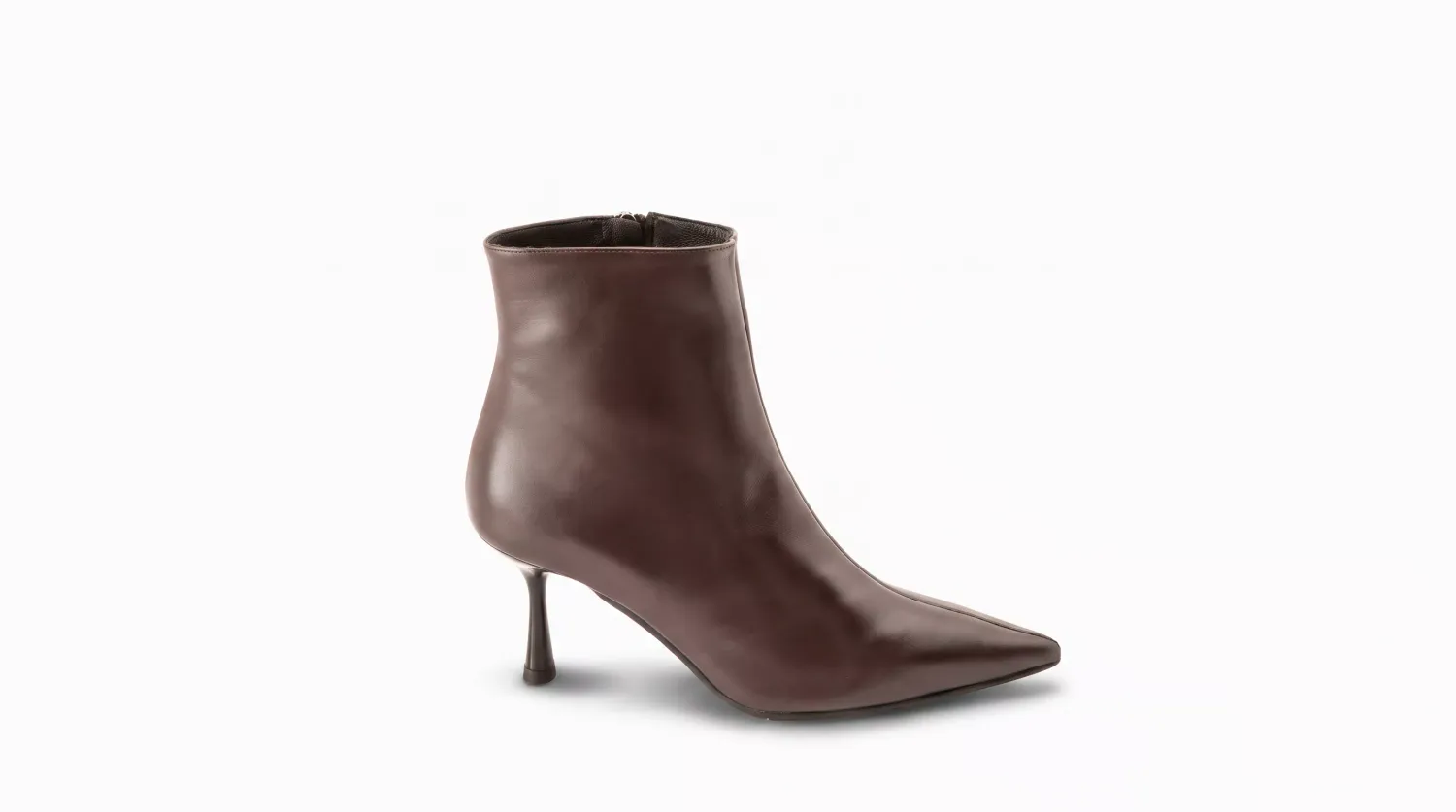 Matteo Pitti Penny Vintage bottines chocolat bout pointu