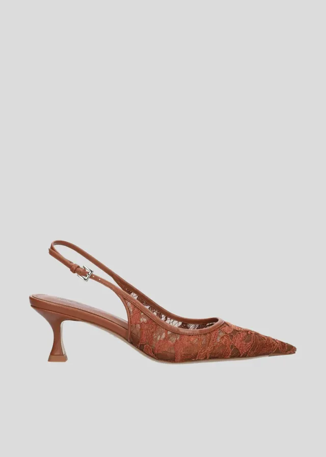 Lola Cruz Alberta 55 escarpins terracotta 5,5 cm
