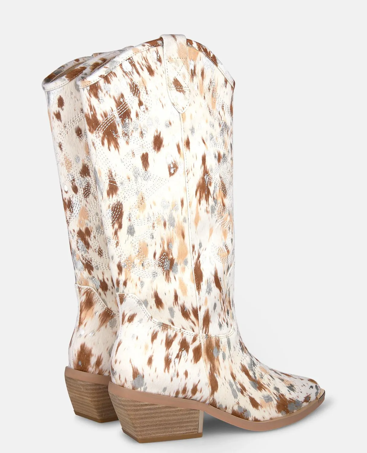 Alma en Pena V260254 bottes cowboy beige talon 5 cm