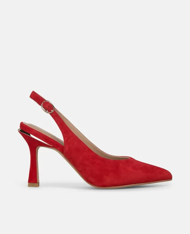 Alma en Pena V261800 escarpins slingback rouge
