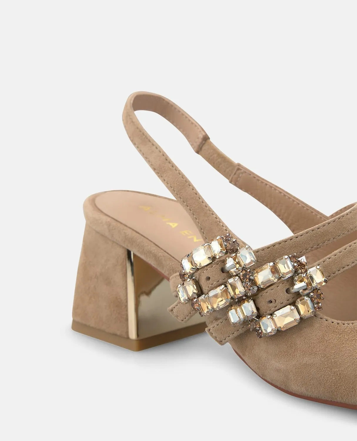 Alma en Pena V261704 escarpins sable double bride talon 5,5 cm