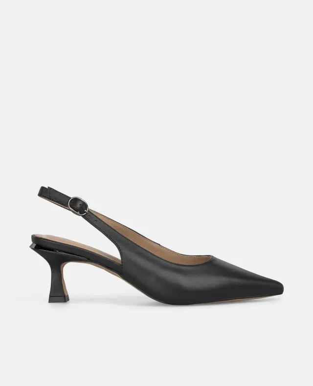 Alma en Pena V261850 escarpins noirs nappa talon 6,2 cm