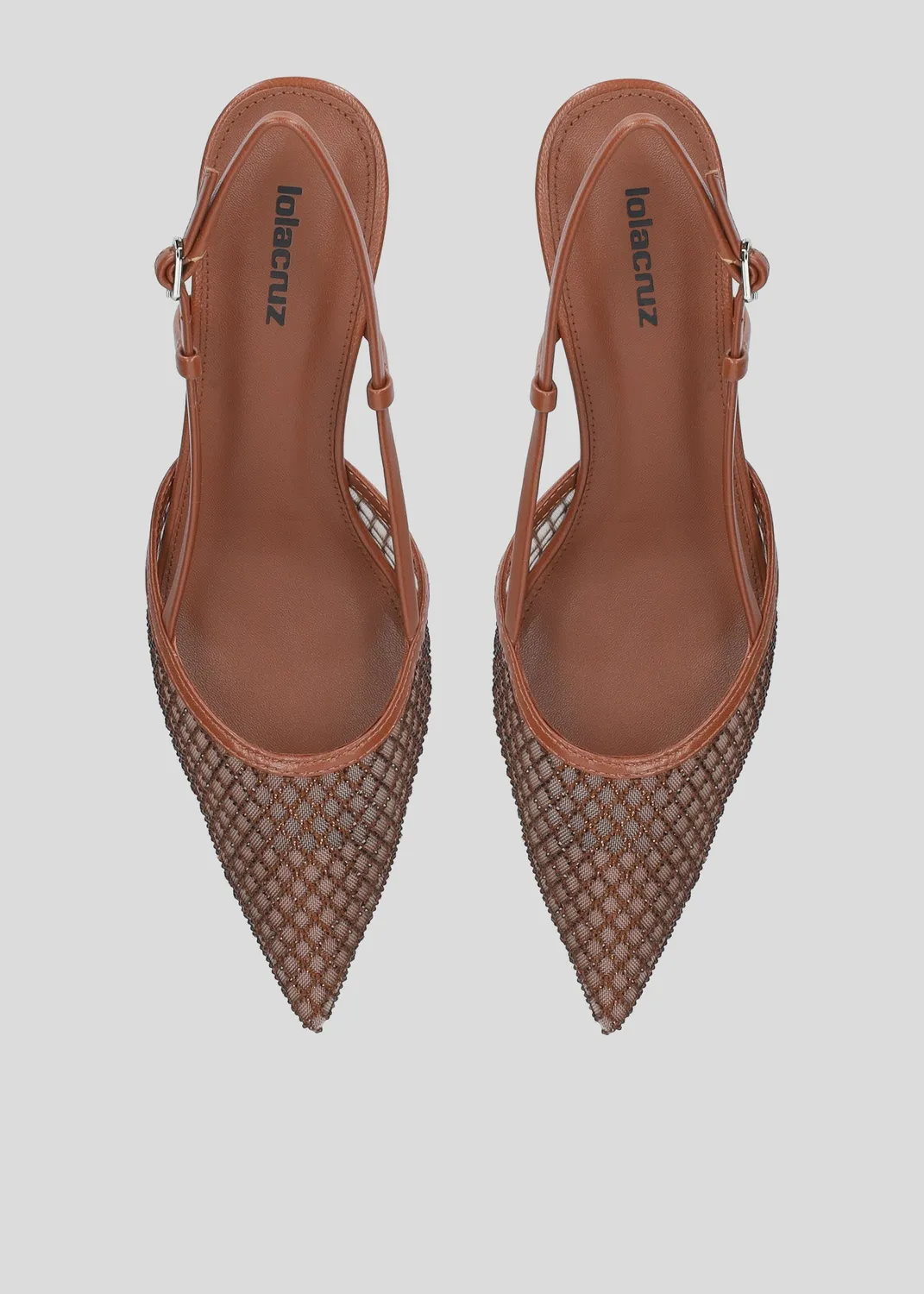 Lola Cruz Ruby 55 escarpins terracotta