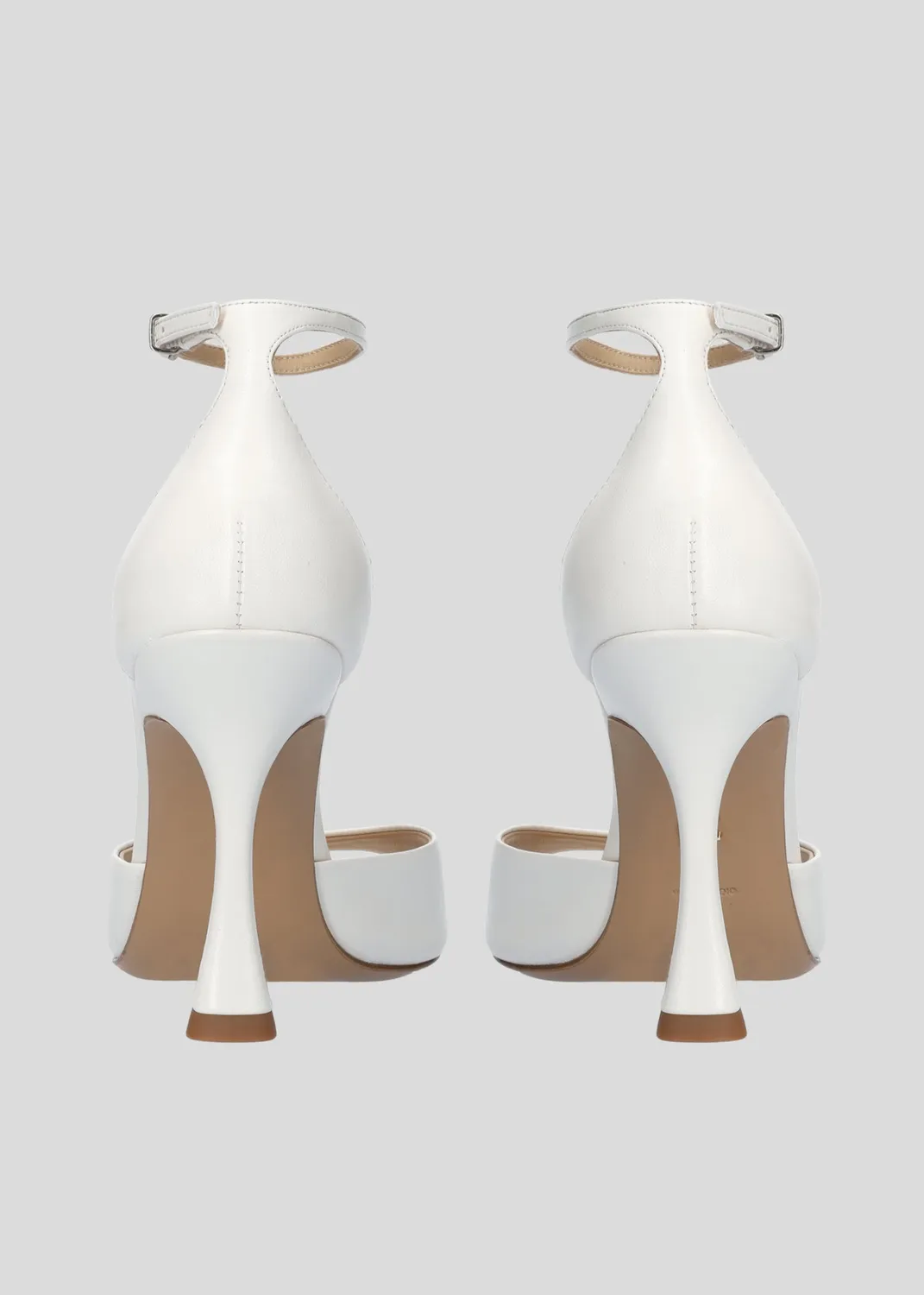 Lola Cruz Kumala Sandals 95 sandales blanc talon 9,5 cm