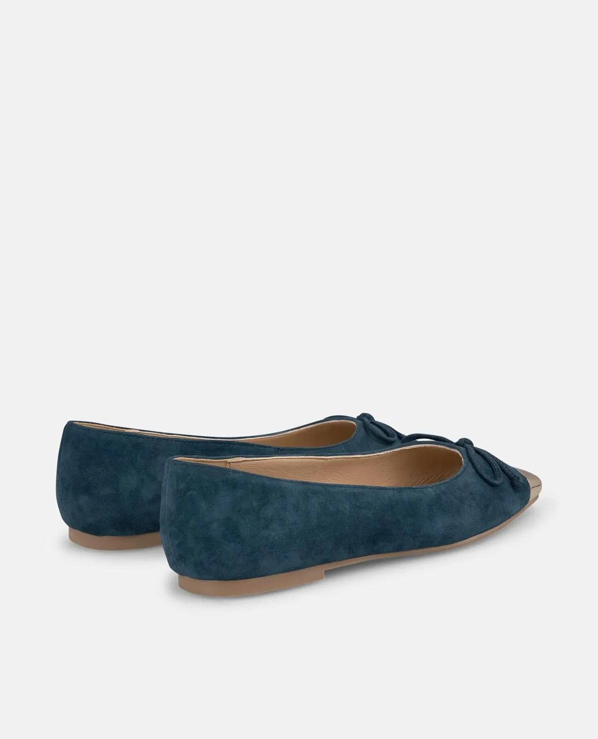 Alma en Pena I250157 ballerines bleu marine cuir plat