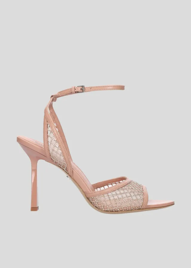 Lola Cruz Ruby 95 sandales à talons nude
