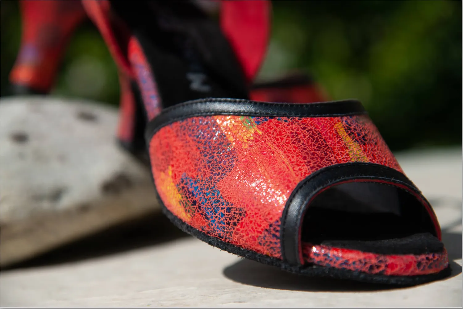 Magic Feet Tanguera chaussures danse latine cuir