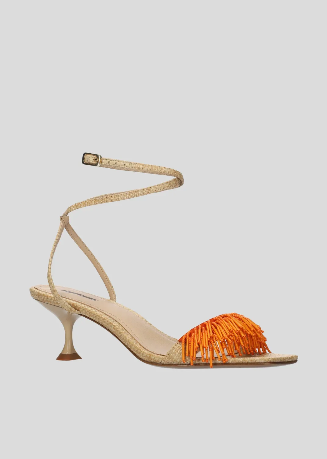 Lola Cruz Valentina 55 sandales talons naturel