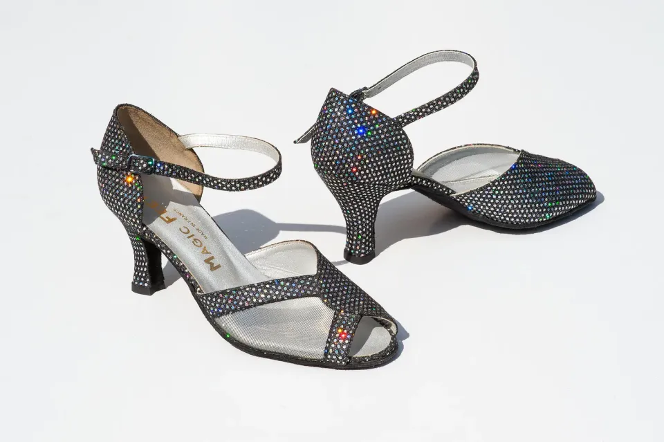 Magic Feet Lorie chaussures danse latine femme cuir buffle