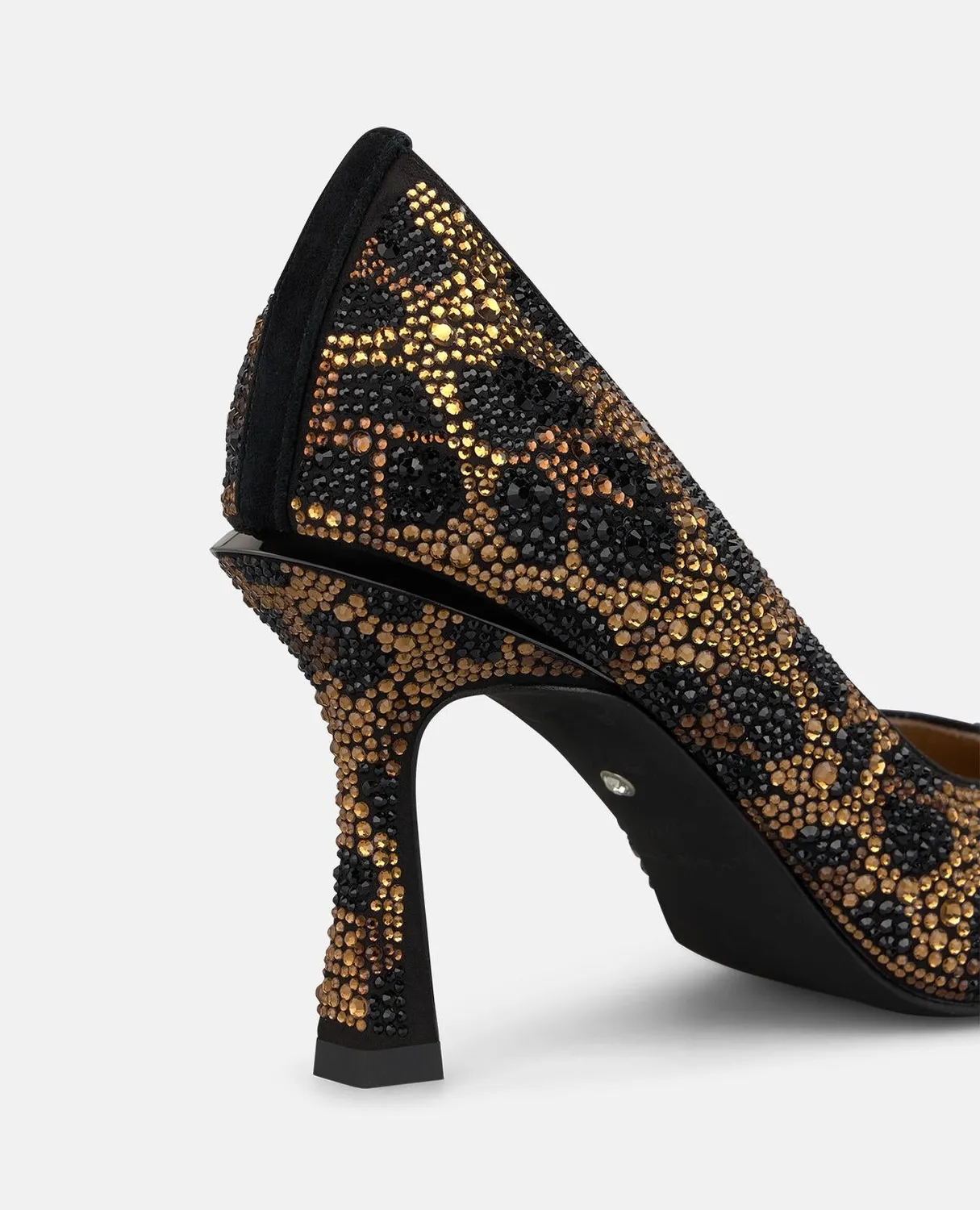 Alma en Pena I260241C escarpins animal print noir strass