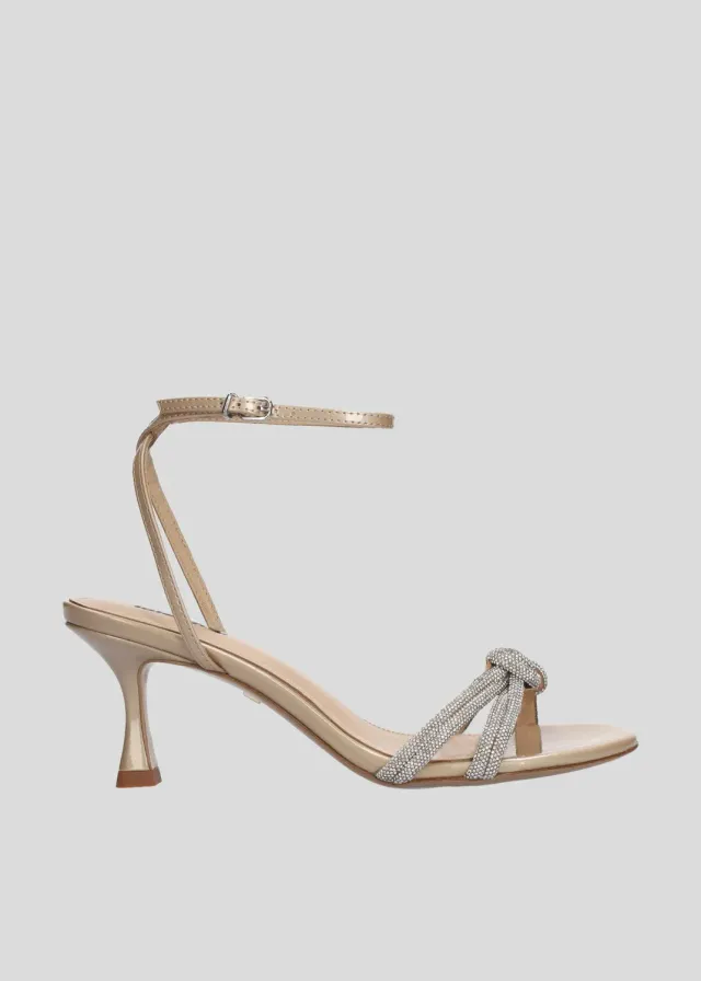 Lola Cruz Alice 55 sandales nude talon 5,5 cm