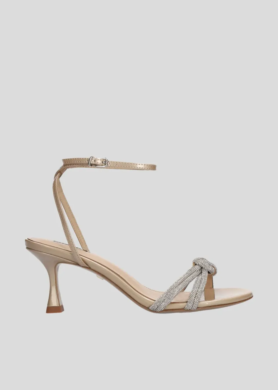 Lola Cruz Alice 55 sandales nude talon 5,5 cm