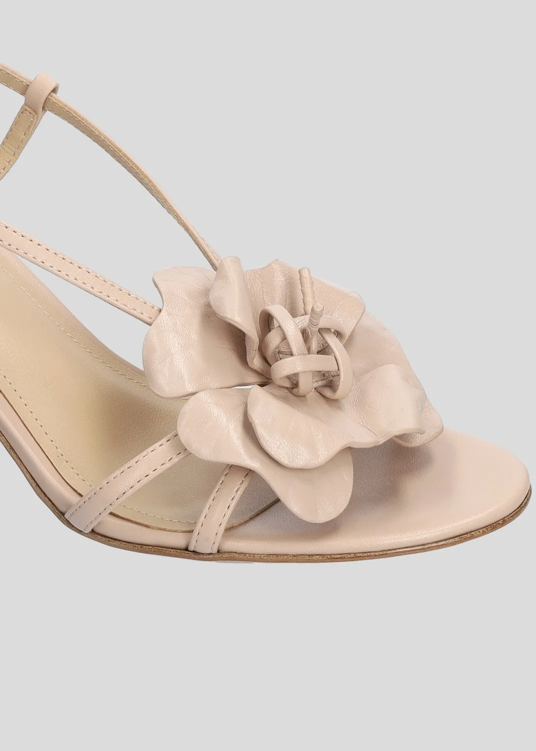 Lola Cruz Tulipa 65 sandales nude talon 6,5 cm