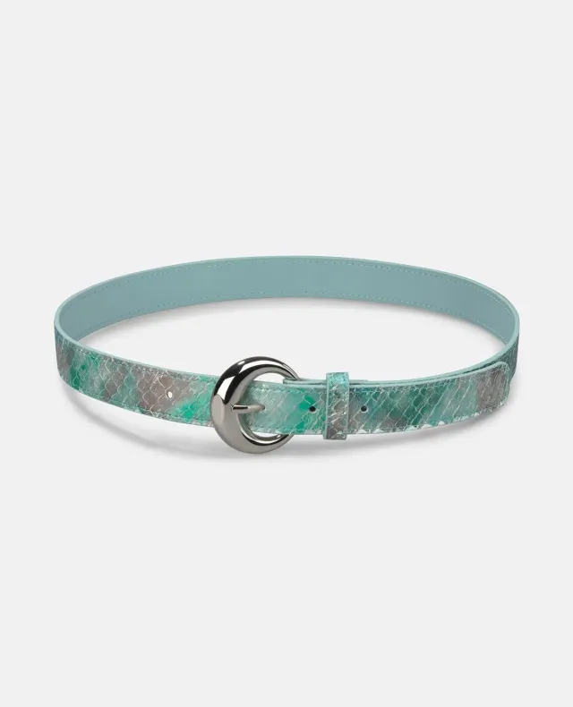 Alma en Pena V26CT019 ceinture bleue cuir