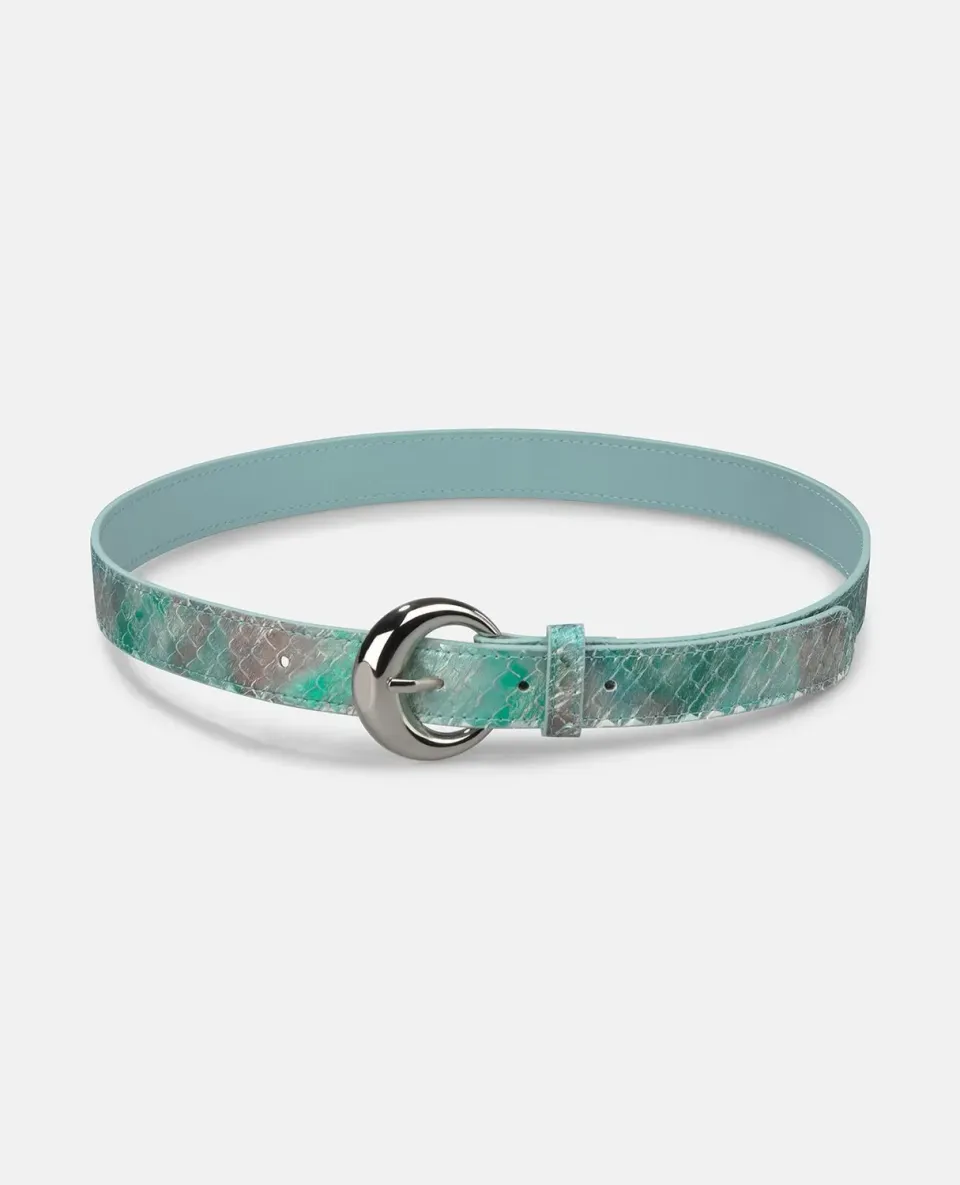 Alma en Pena V26CT019 ceinture bleue cuir