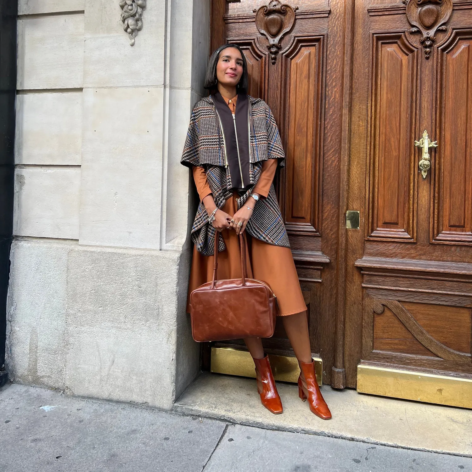 Karine Arabian Tacoma bottine cuir verni noir talon 55mm
