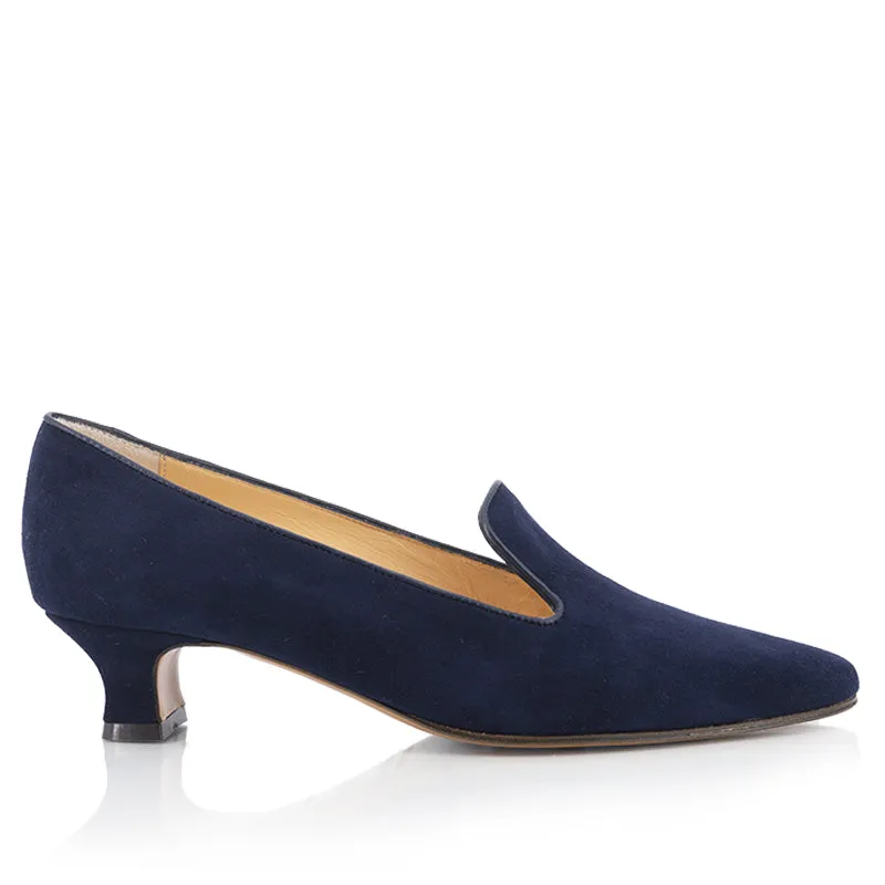 Bégum Paris Montespan escarpin bleu marine 4 cm