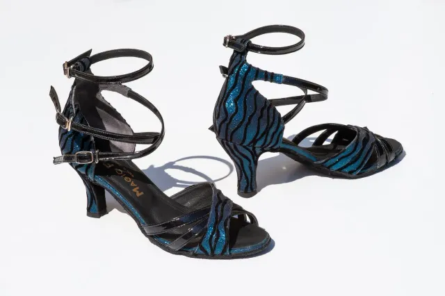 Magic Feet Cecilia chaussures latines cuir doublé cuir