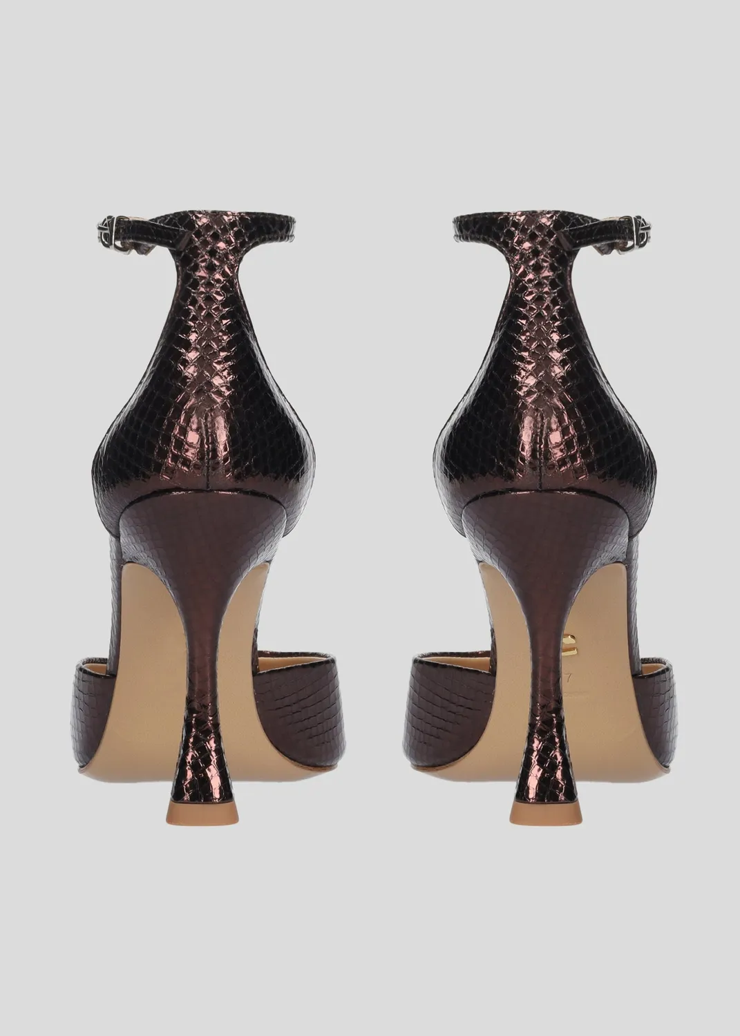 Lola Cruz Kumala Sandal 95 sandales à talons marron haut