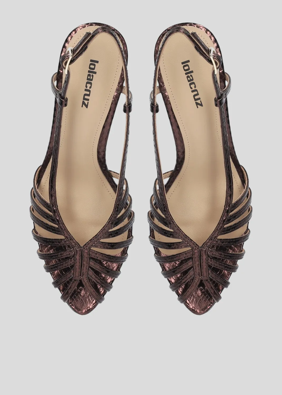 Lola Cruz Agata Sandal 65 Sandales Marron
