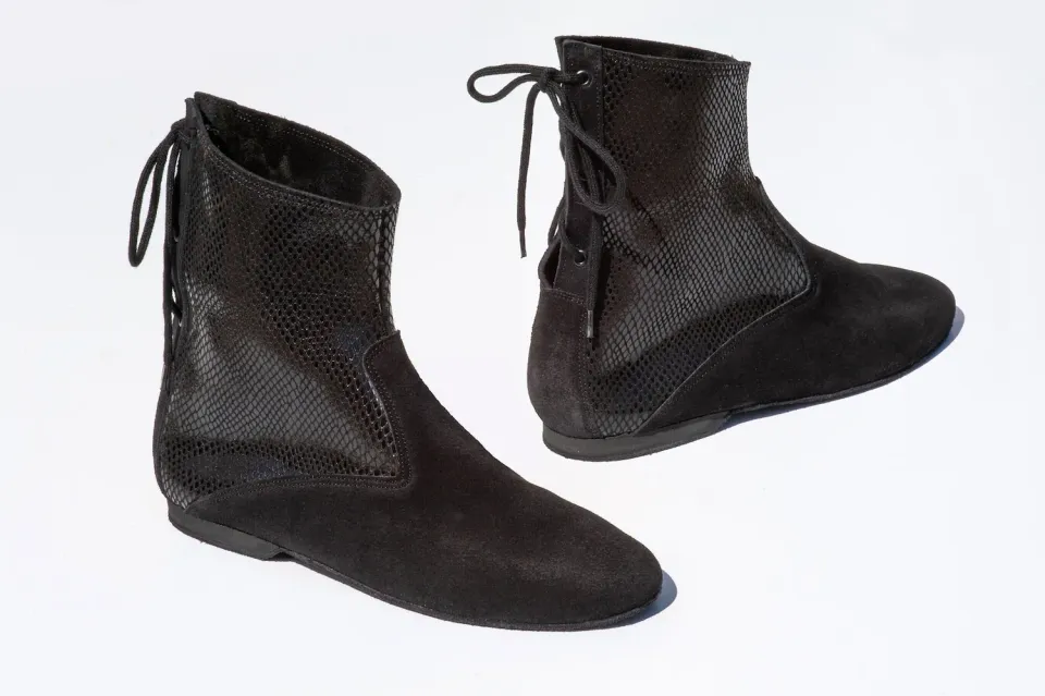 Magic Feet Botillon bottines femme cuir