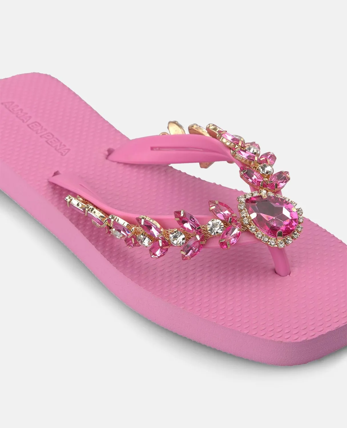 Alma en Pena V269006 tongs plage rose
