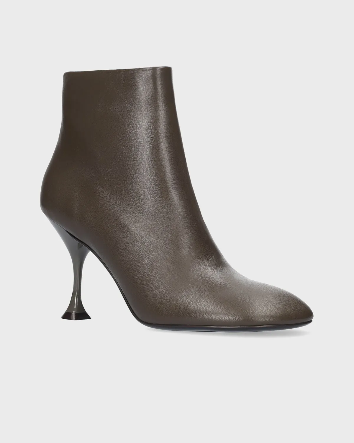 Lola Cruz Elise bottines 85 gris talon 8,5 cm