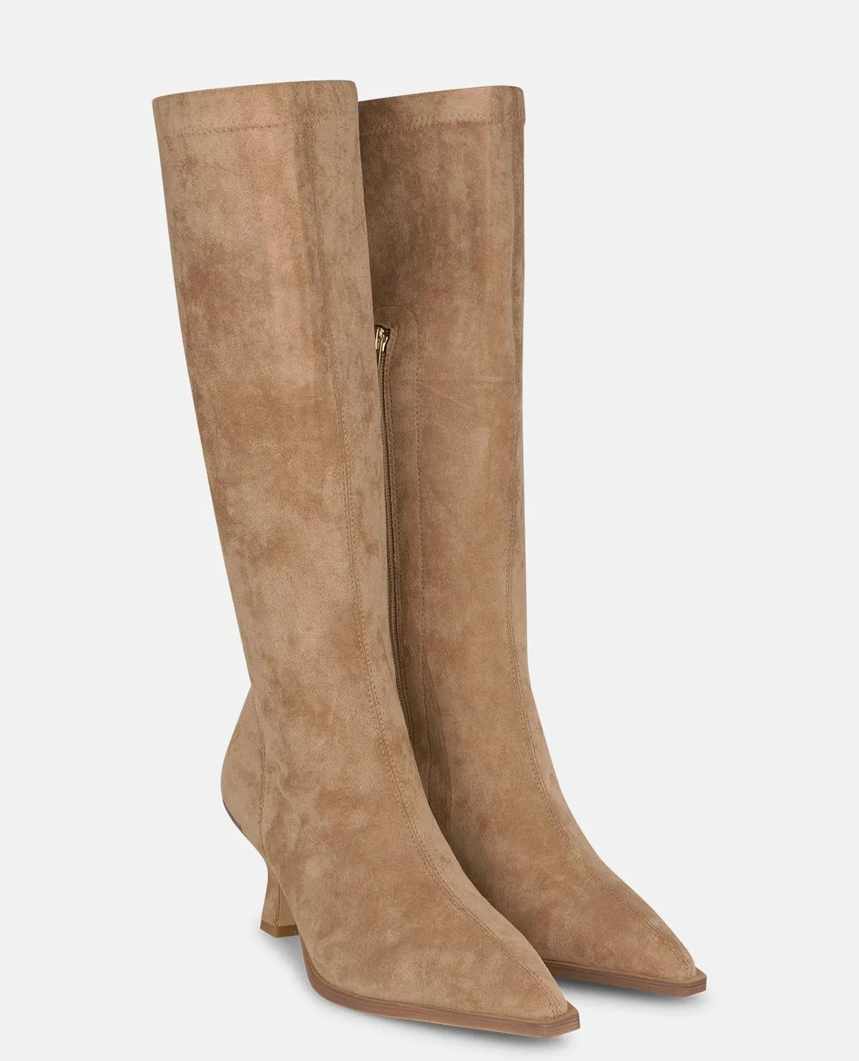 Alma en Pena I260354 bottes sable effet cuir talon 6cm