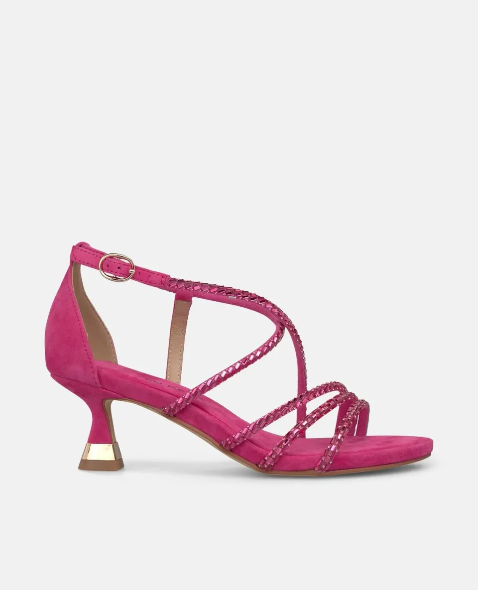 Alma en Pena V264900 sandales talon 7 cm fuchsia