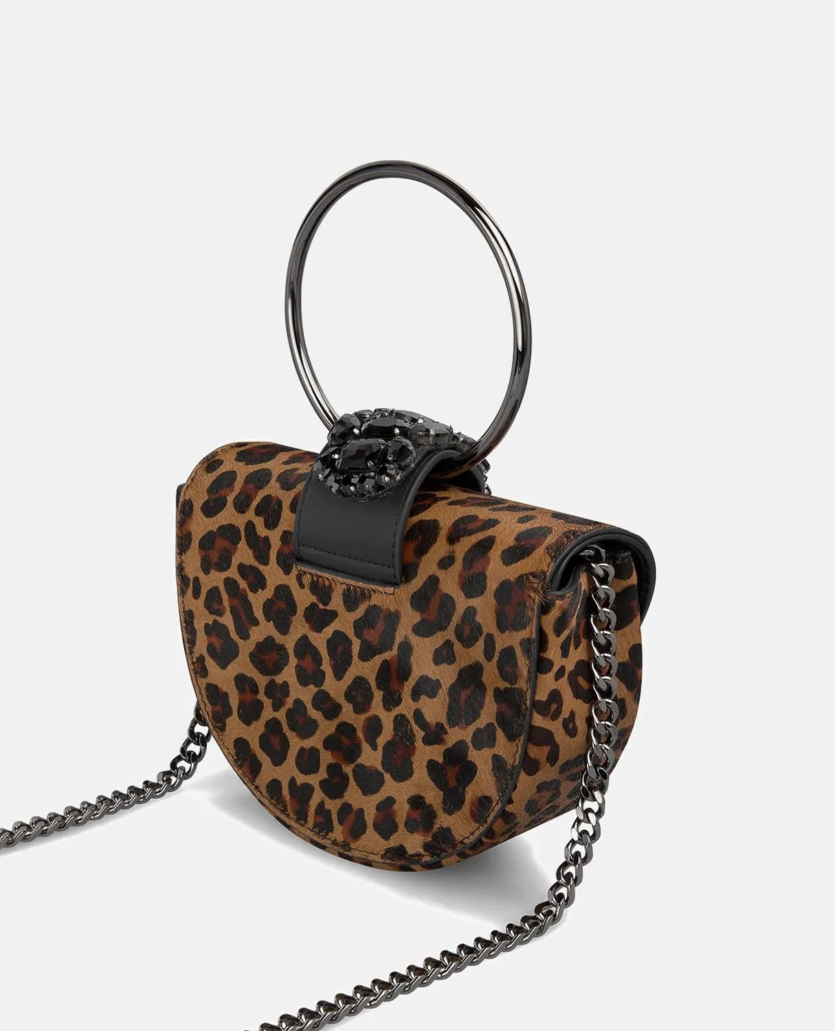Alma en Pena BG101 sac bandoulière cuir camel lune